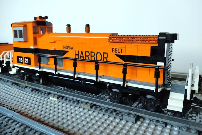 Loco 1521, PB3, caboose IHB nø8 002