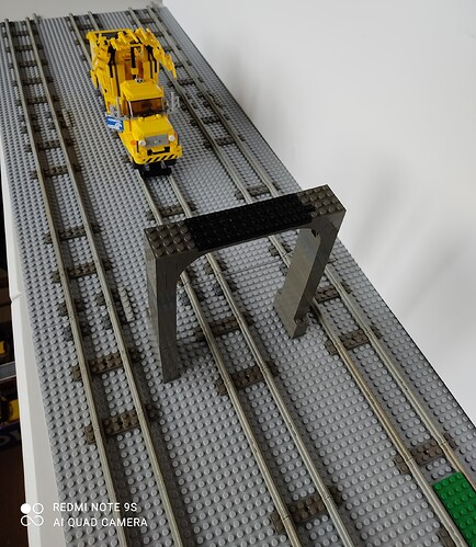 Camion Conrail routerail v‚rificateur de tunnel 011