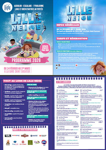 extrait du programme Lille Neige 2026
