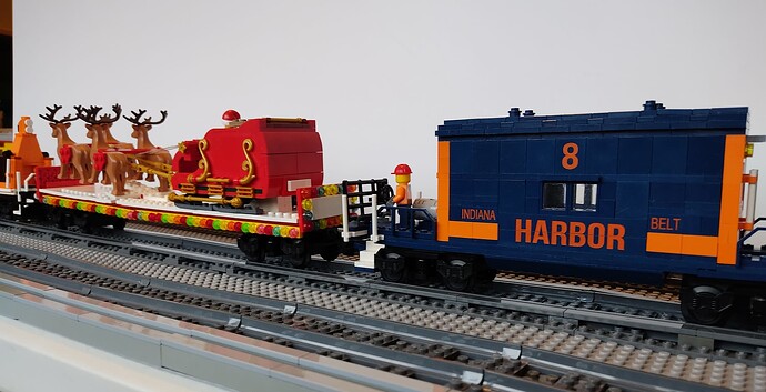 Train de Noel avec HBI 009