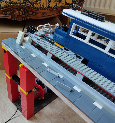 Bloc support - motorisation du tram gallois 001