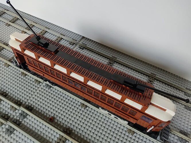 Tramway de ligne et tramway de maintenance 022
