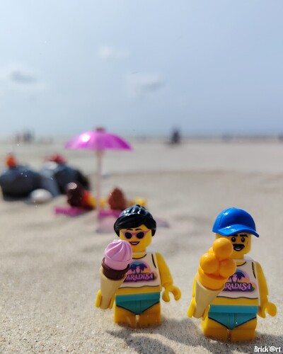 sur la plage