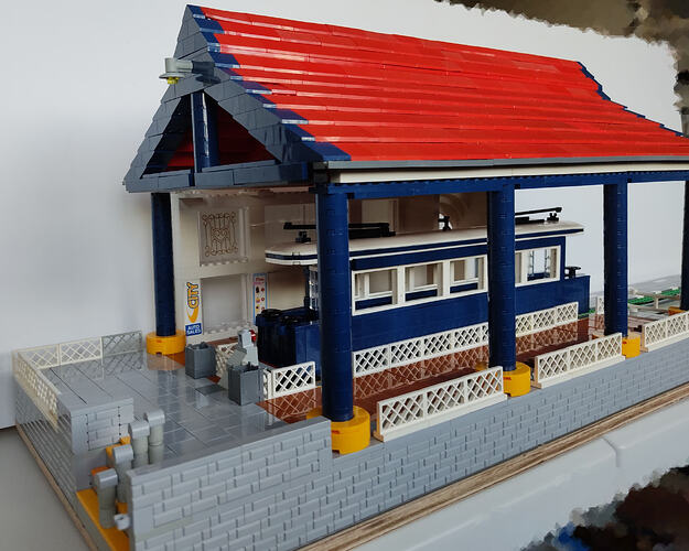 Version2 du Great Orme Tramway et sa gare en ville 009