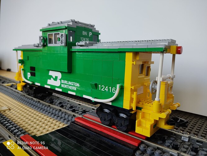 Caboose Burlington Northern nø 12416 003_1