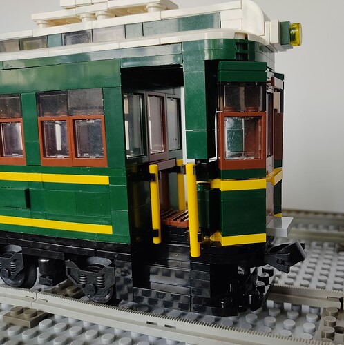 Tramway de ligne et tramway de maintenance 011