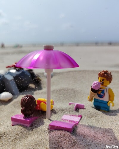 sur la plage