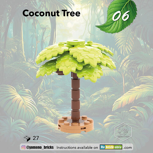 06-Cocotier - Coconut Tree1