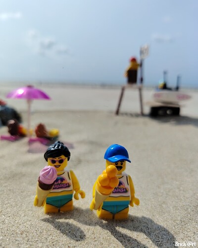 sur la plage