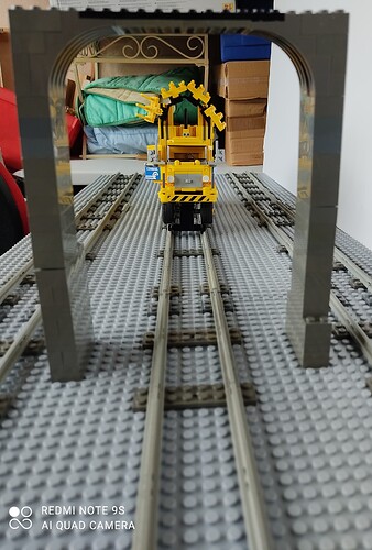 Camion Conrail routerail v‚rificateur de tunnel 012