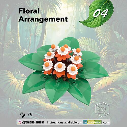 04-Composition Florale - Floral Arrangement1