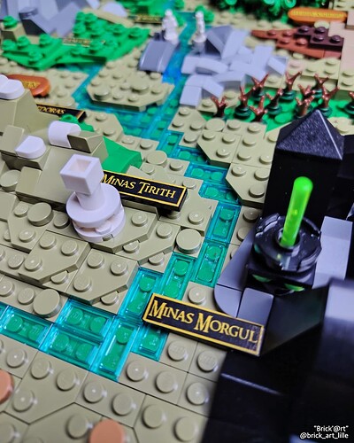 Minas Tirith & Minas Morgul