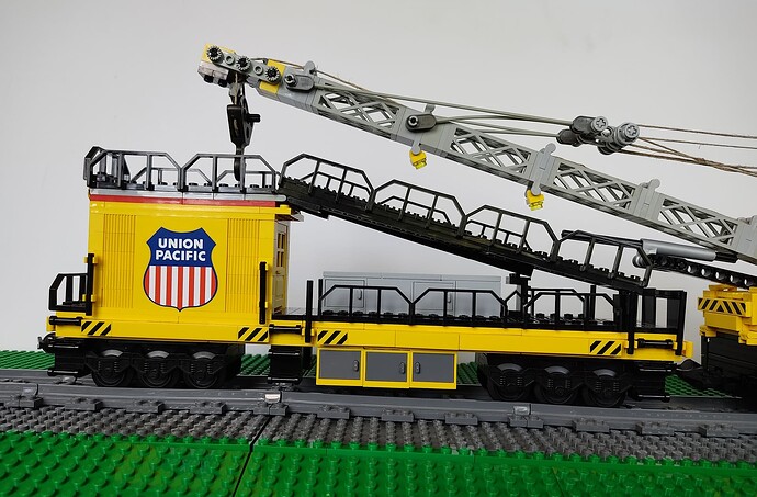 Grue UP MP 70 et son wagon 004