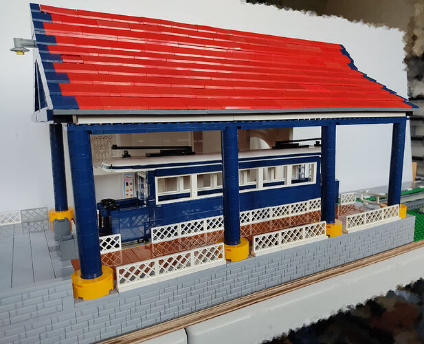 Version2 du Great Orme Tramway et sa gare en ville 011