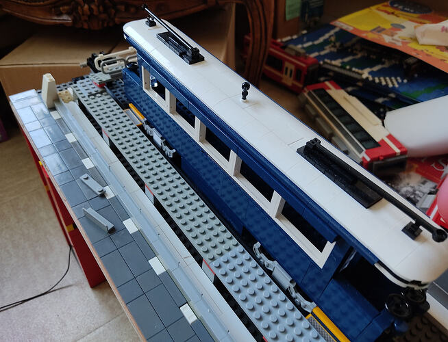 Bloc support - motorisation du tram gallois 007