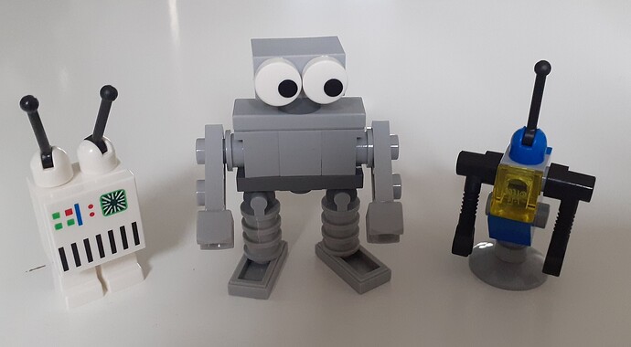 Les robots du set DS2023