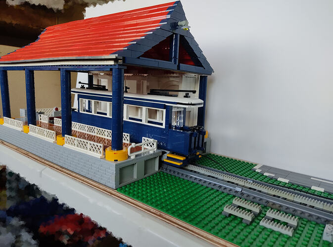 Version2 du Great Orme Tramway et sa gare en ville 007