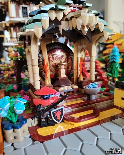 Le gardien du Temple du Dragon