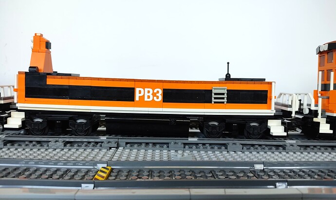 Loco 1521, PB3, caboose IHB nø8 003