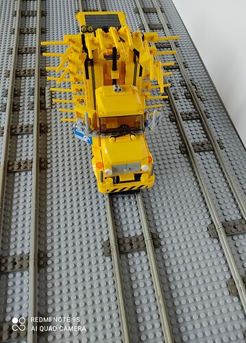 Camion Conrail routerail v‚rificateur de tunnel 015