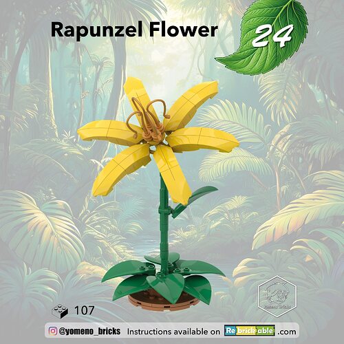 24-Fleur de Raiponce - Rapunzel Flower01