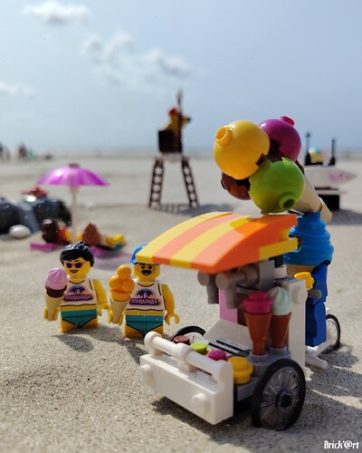 sur la plage