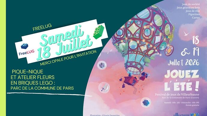 FreeLUG à Jouez l'été